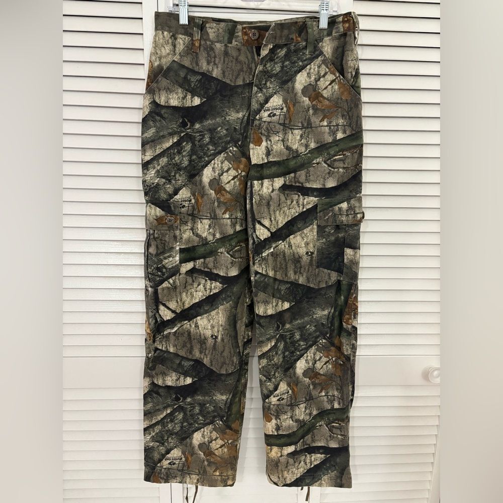Russell Outdoors Pants Mens S Cargo Real Tree Camouflage Outdoors Hunting